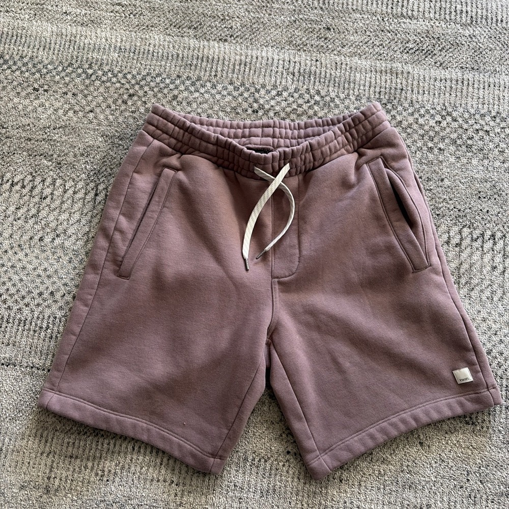Vuori Mens Seaside Shorts Heavy Weight Fleece Lounge Gorpcore Breathable S